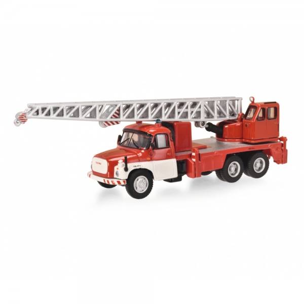 452668300 - Schuco - Tatra T 148 3achs Kranwagen "Feuerwehr"
