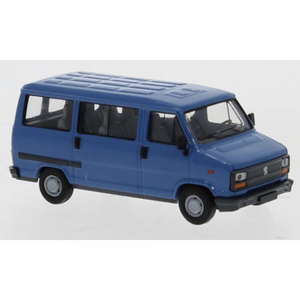 34905 - Brekina - Peugeot J5 Bus `1982 , blau