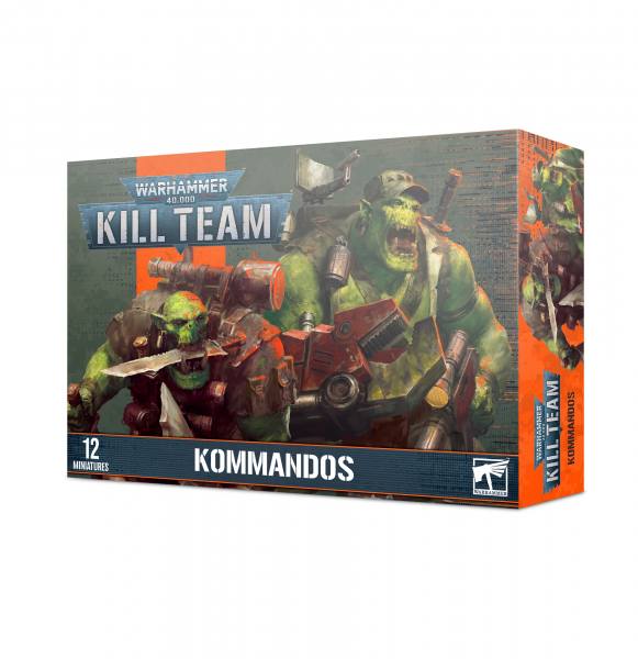 102-86 - Warhammer Kill Team - ORKS - KOMMANDOS - Tabletop