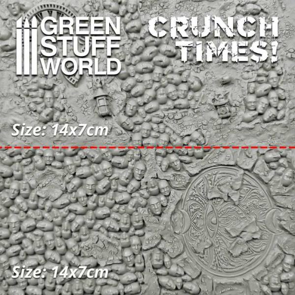 2024 - Green Stuff World - Crunsh Times! - Death Faces Plate - Base Design