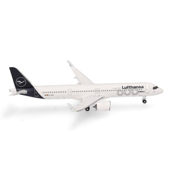 537490 - Herpa Wings - Lufthansa Airbus A321neo "600th Airbus"  - D-AIEQ -
