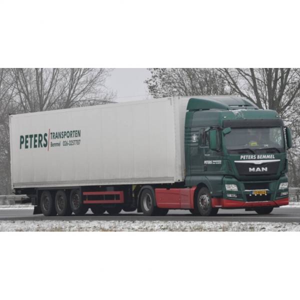 01-4138 - WSI - MAN TGX XLX Euro6 4x2 mit 3achs Kofferauflieger - Peters Transporten - NL -