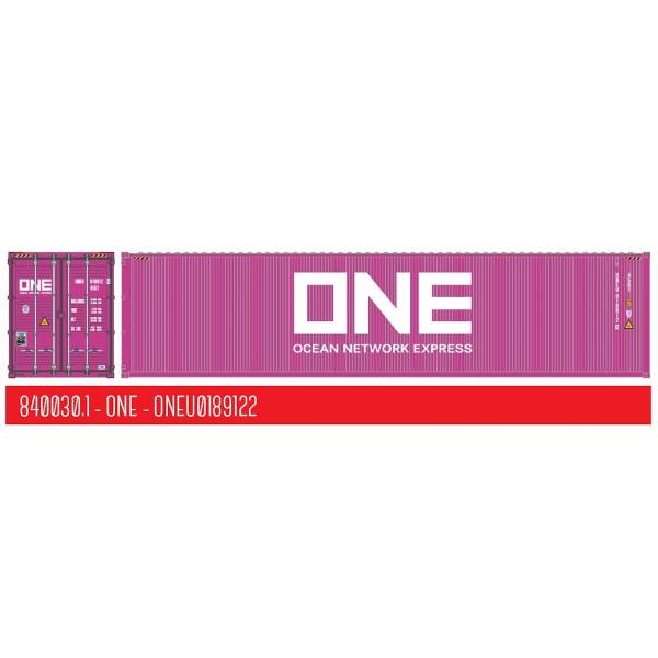 840030.1 - PT-Trains - 40ft. Highcube Container "ONE - ONEU0189122"