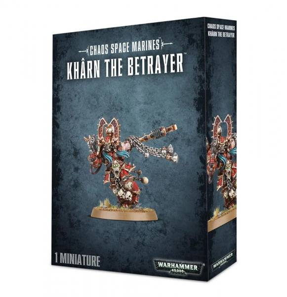 43-25 - Warhammer 40.000 - World Eaters - KHARN THE BETRAYER - Tabletop