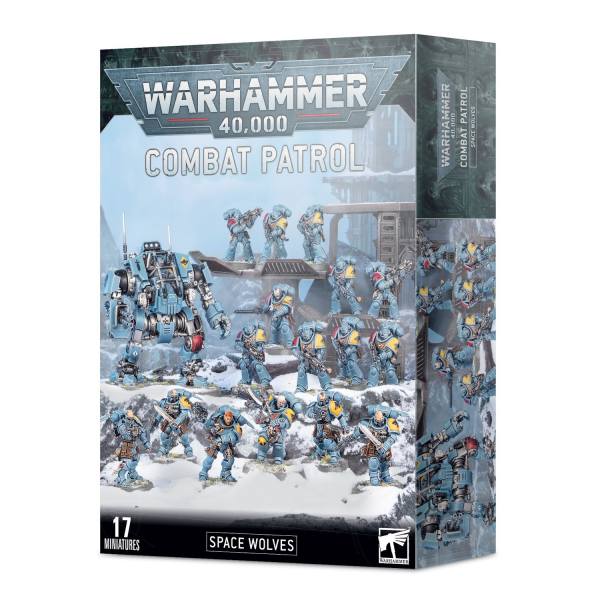 53-37 - Warhammer 40.000 - SPACE MARINES - Combat Patrol SPACE WOLVES - Tabletop