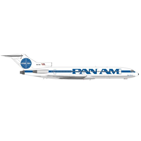 571845 - Herpa Wings - Pan Am Boeing 727-200 - N4738 - "Clipper Electric"