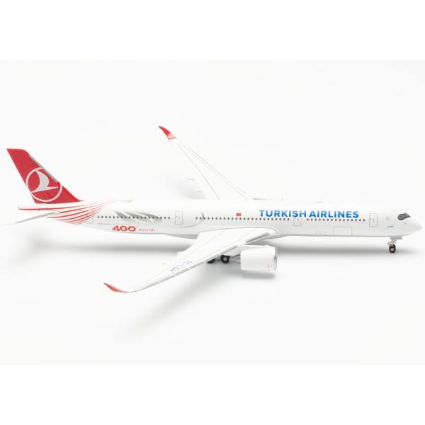 537230 - Herpa Wings - Turkish Airlines Airbus A350-900 "400th Aircraft" - TC-LGH -