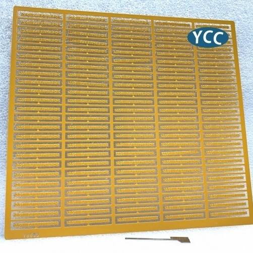 YC502-1007 - YCC Models - Ätzteile Set für Ballastgewichte LR/LG 1750 Liebherr, gelb