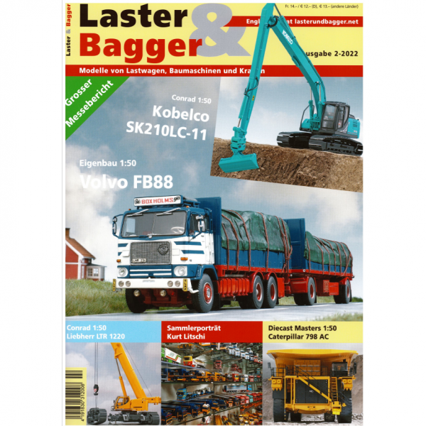 2-2022 - Zeitschrift Laster & Bagger - Ausgabe 2-2022