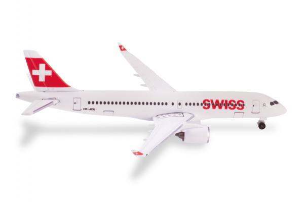 532877-001 - Herpa Wings - Swiss International Air Lines Airbus A220-300 - HB-JCU -