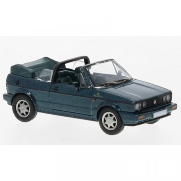 870310 - PCX87 - Volkswagen VW Golf I Cabrio `1991 "Etienne Aigner", dunkelgrün metallic