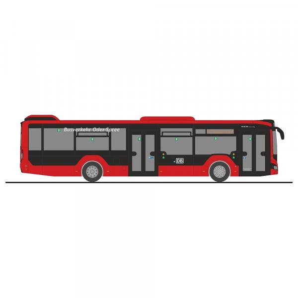 75382 - Rietze - MAN Lion''s City 12 `18 Stadtbus, 2türig "DB / Busverkehr Oder-Spree"