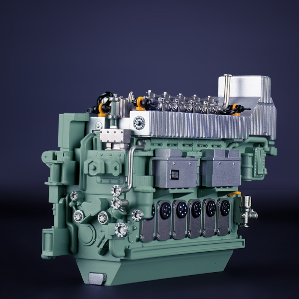 33-0182 - IMC Models - Schiffsmotor als Ladegut