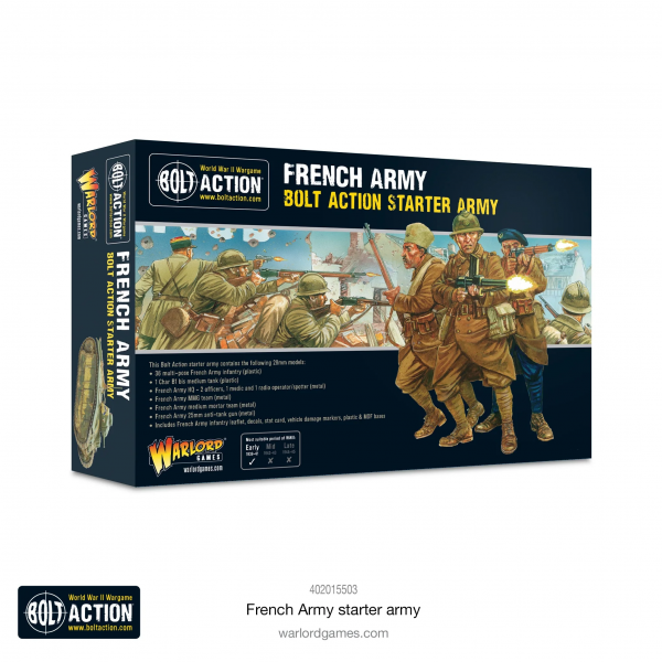 402015503 - Bolt Action - French - Starter Army Set