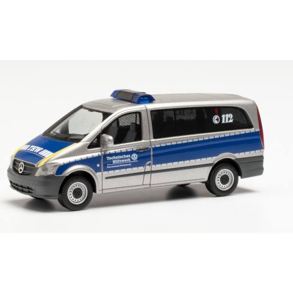 096140 - Herpa - Mercedes-Benz Vito Bus - MTW "THW Dillenburg"