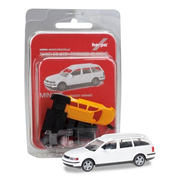 012249-005 - Herpa Minikit - Volkswagen VW Passat Variant, weiß