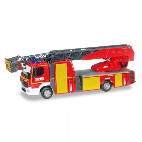 095679 - Herpa - Mercedes-Benz Atego ´13 - Metz L32A-XS Drehleiter - Feuerwehr Mulhouse (F)