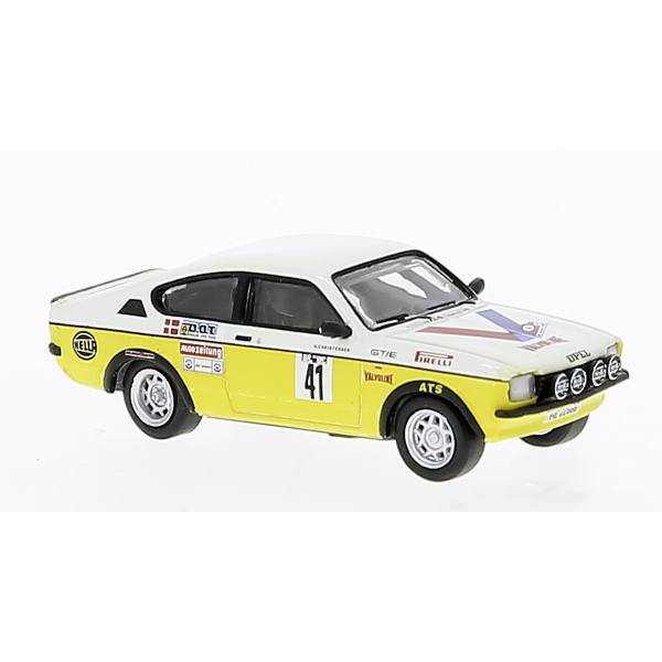20407 - Brekina - Opel Kadett C Coupe GT/E Hunsrück-Rallye `1979 "#41 J. Hansen / Valvoline"