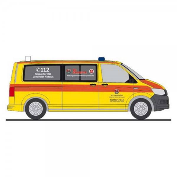 53752 - Rietze - Volkswagen VW T6 Bus LR - NEF "Rettungsdienst Dahme-Spreewald / Leitender Notarzt"