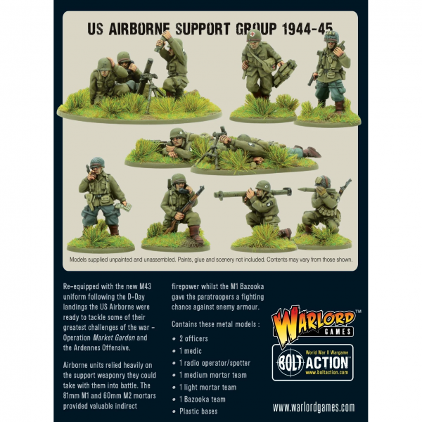 402213105 - Bolt Action - US - Airborne Infantry - Support Group