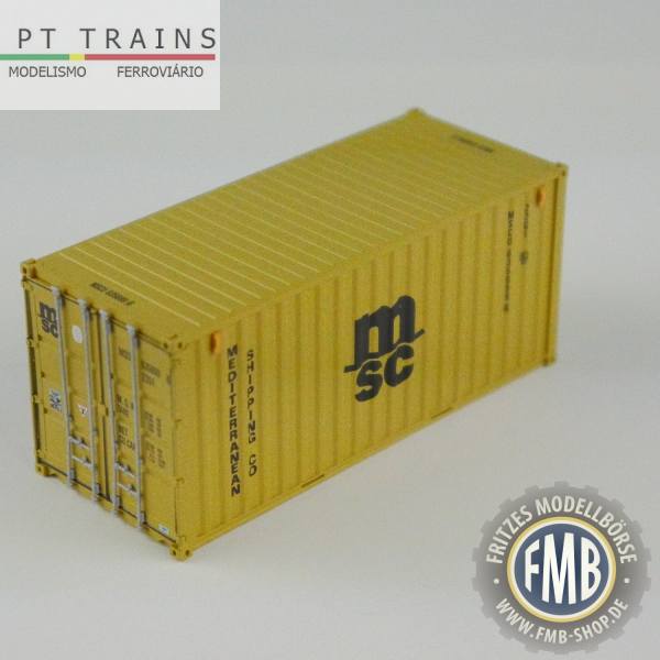 820001 - PT-Trains - 20ft. Container "MSC - MSCU6356994"