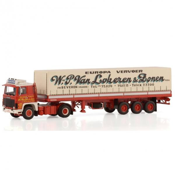 01-4215 - WSI - Scania 1 serie 4x2 mit 3achs Planenauflieger - van Lokeren - B -
