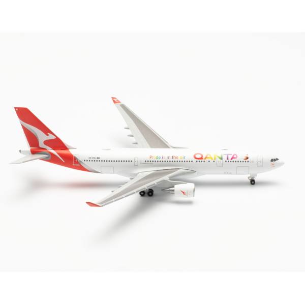 537148 - Herpa Wings - Qantas Airbus A330-200 “Pride is in the Air”- VH-EBL -