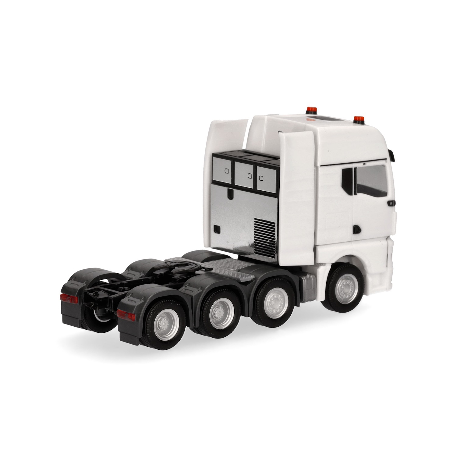 316958 - Herpa - MAN TGX GX 37.580 heavy load tractor 8x4 with air ride,  white