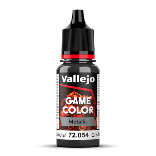 VA72054 - Vallejo - Dark Gunmetal 18 ml - Game Metallic