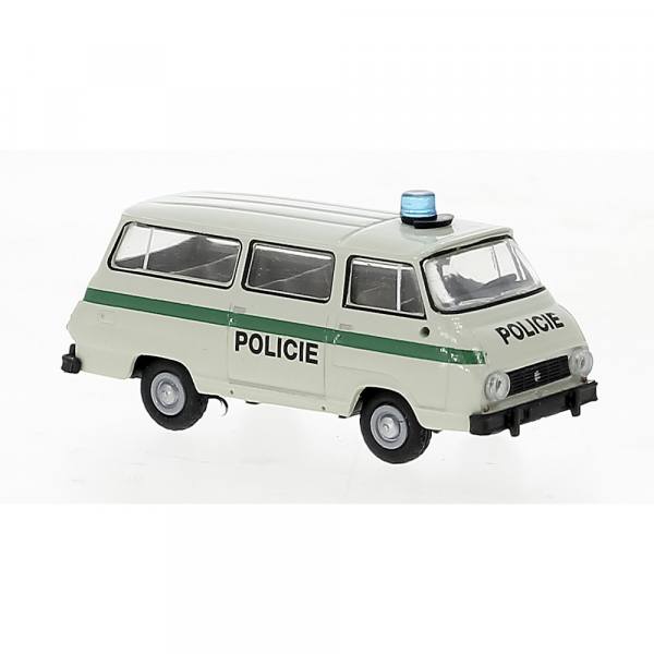 30819 - Brekina - Skoda 1203 Bus `1969 Streifenwagen  "Policie" CZ