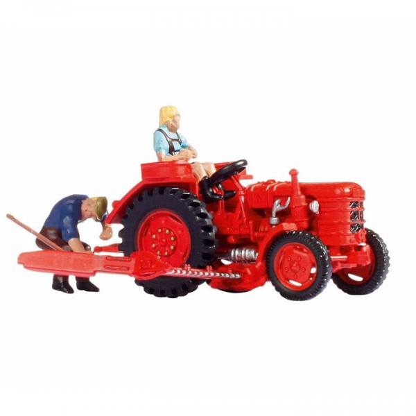 16756 - NOCH Figuren - Traktor Reparatur mit Fahrer