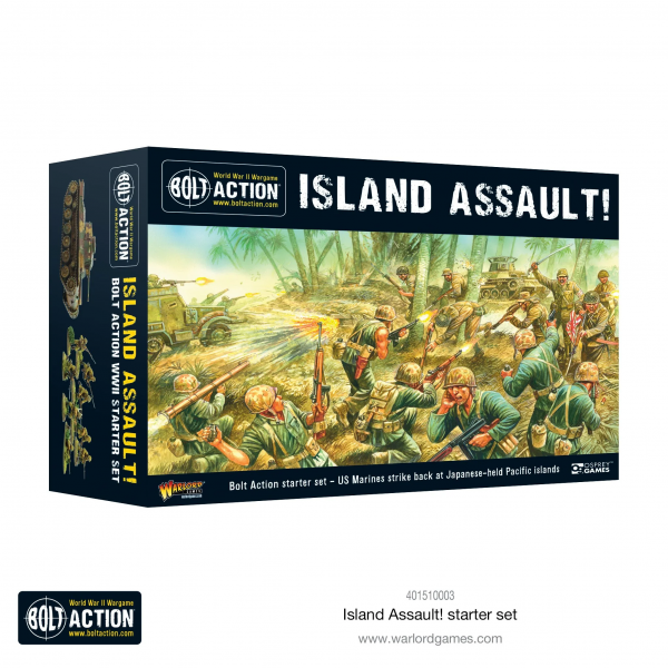 401530003 - Bolt Action - Island Assault! Starter Set - deutsch