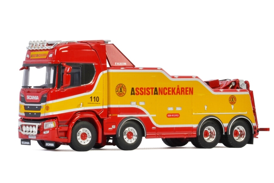 01-3287 - WSI - Scania R HL 8x4 wrecker Falkom - Assistancekaren - S -