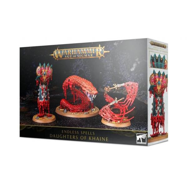Warhammer Age of Sigmar - DAUGHTERS OF KHAINE -  ENDLESS SPELLS - Tabletop