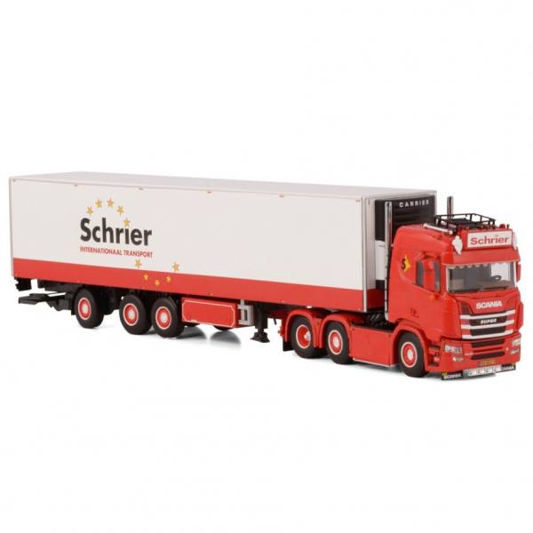 01-4114 - WSI - Scania R 6x2 mit 3achs Kühlauflieger - Schrier Internationaal Transport - NL -