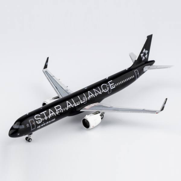 13056 - NG Models - Air New Zealand Airbus A321neo - "Star Alliance black livery" - ZK-OYB -