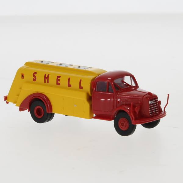 43026 - Brekina - Borgward B4500 (1950) - Tankwagen "Shell"
