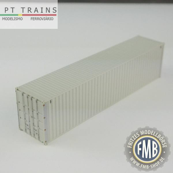 804001 - PT-Trains - 40ft. Highcube Container "unlackiert - Typ MSC"