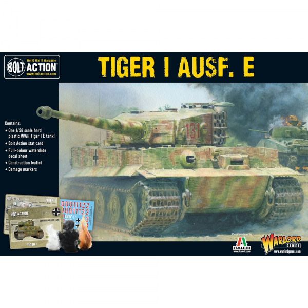 402012015 - Bolt Action - Germans - Kampfpanzer Tiger I Ausf. E heavy tank