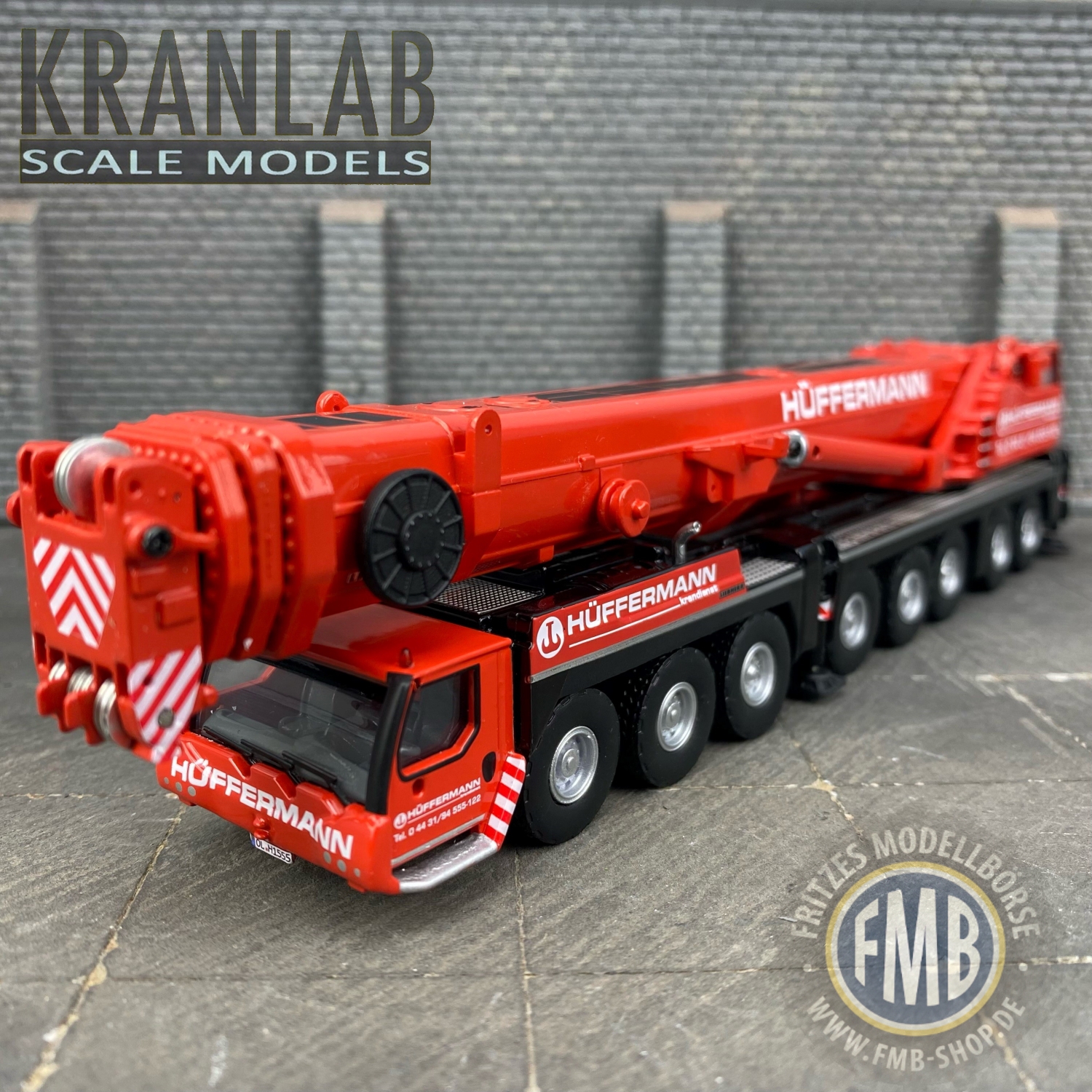 KR5007 - Kranlab - Liebherr LTM 1500-8.1 mobile crane - Hüffermann