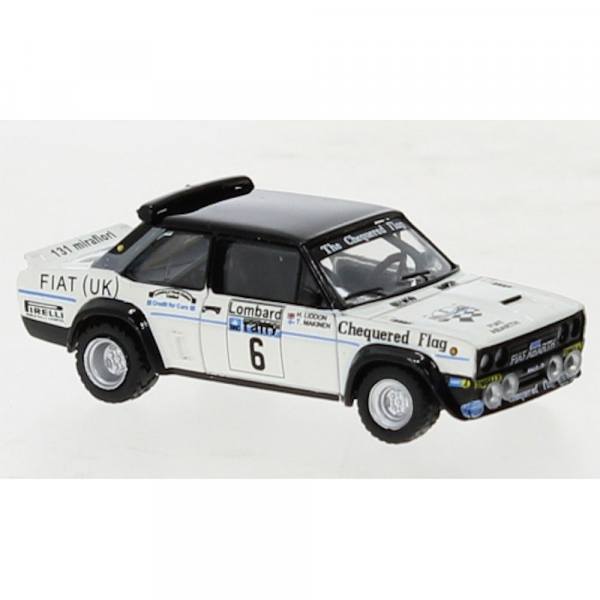 22660 - Brekina - Fiat 131 Abarth RAC-Rallye `77 "#6 T. Mäkinen / Fiat UK"