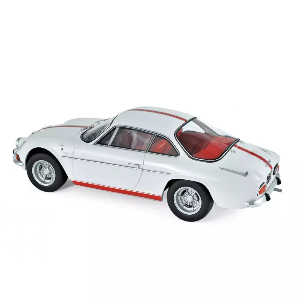 185303 - Norev - Renault Alpine A110 1600S `1971, white with red ...
