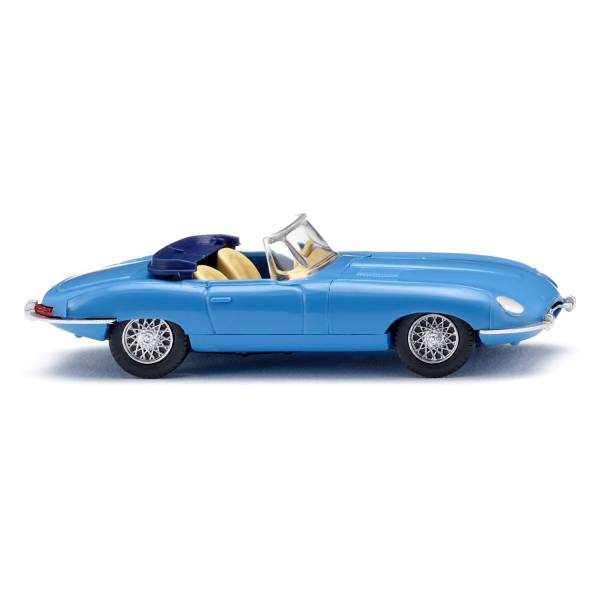 081707 - Wiking - Jaguar E-Type Roadster (1961-67), blau