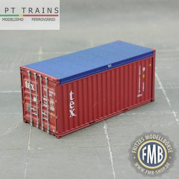 820508.1 - PT-Trains - 20ft. Open Top Container "TEX - TEXU1050031"