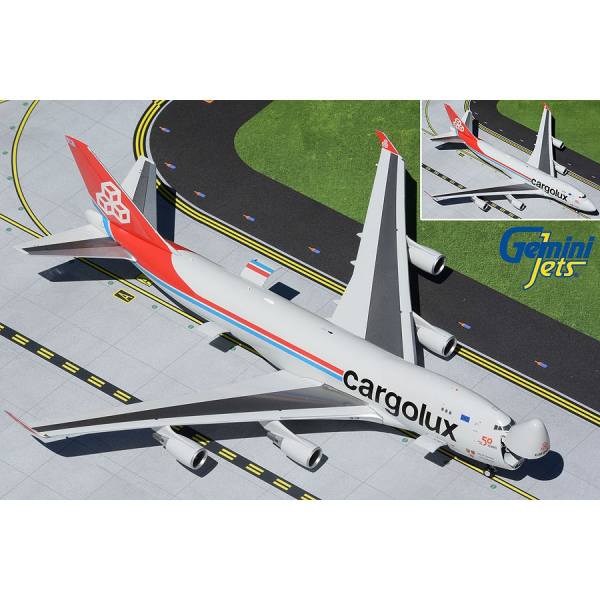 G2CLX933 - Gemini Jets - Cargolux Airlines Intl. Boeing 747-400ERF - Interactive Series - LX-LXL