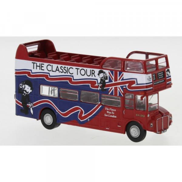 61103 - Brekina - AEC Routemaster 1960 Doppelstock-Stadtbus, offen "London Classic Tour"