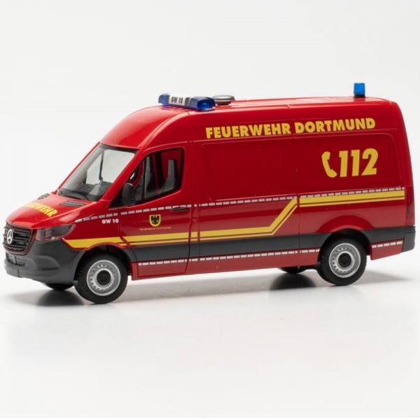 953061 - Herpa - Mercedes-Benz Sprinter `18 Kasten HD GW  "Feuerwehr Dortmund"