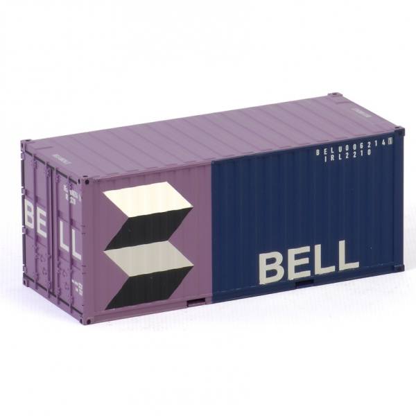 04-2101 - WSI Models - 20 ft. Container - BELL - Premium Line