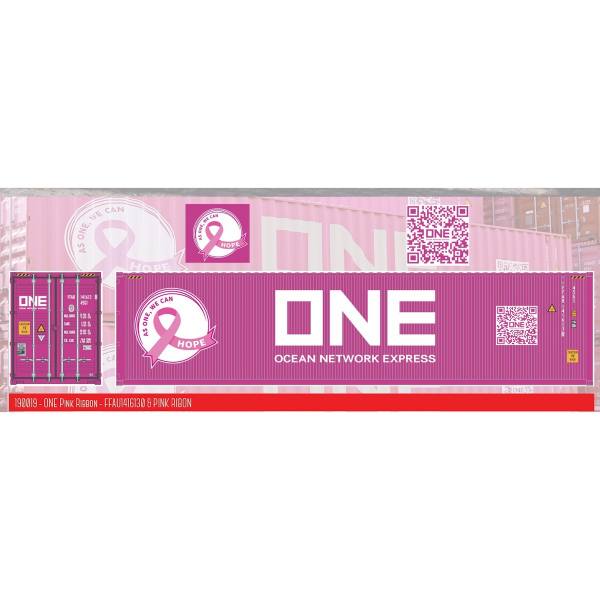 190019 - PT-Trains - 40ft. Highcube Container "ONE / Solidarity Edition - FFAU1416130"