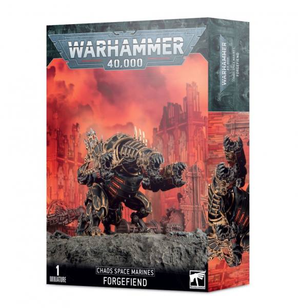 43-14 - Warhammer 40.000 - CHAOS SPACE MARINES - FORGEFIEND - Tabletop